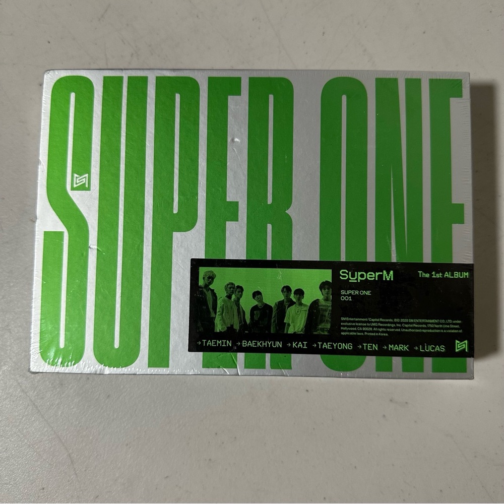 SuperM - Super One Cd Set Brand New Sealed (2 Available)